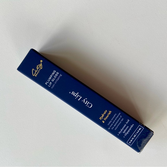 NIB Makeup, City Beauty, City Lips Plumping Lip Gloss, Hydrates & Nourish, Clear - Picture 12 of 12